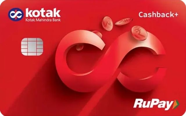 Kotak Cashback Plus Credit Card – 5% Cashback Card